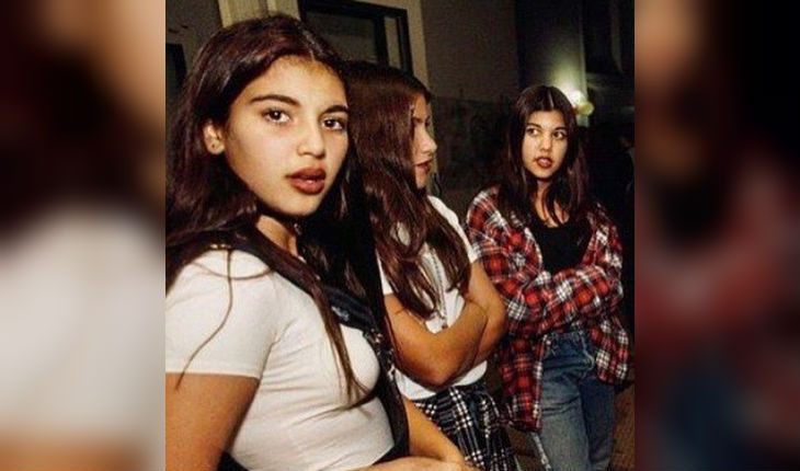 Young Kardashian sisters
