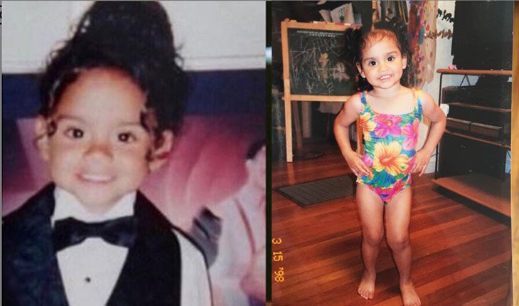 Kehlani in her childhood