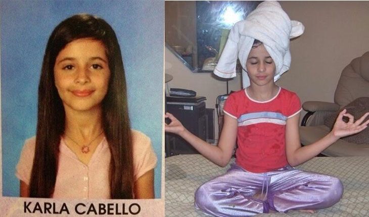 Camila Cabello in her youth
