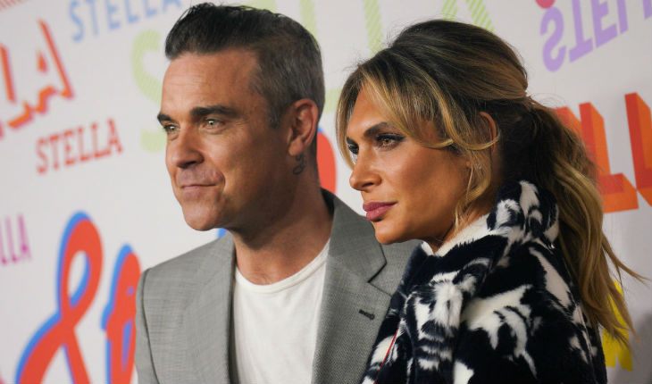 Robbie Williams and Ayda Field