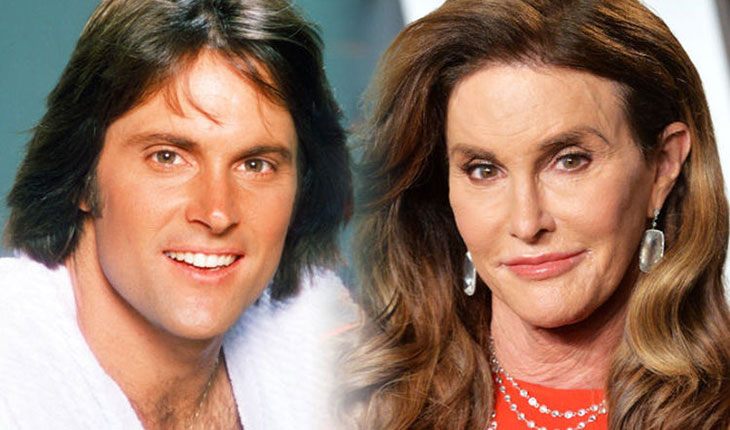 Caitlyn Jenner before and after the change