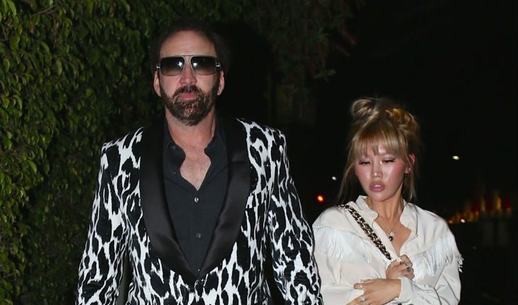 Nicolas Cage and Erika Koike