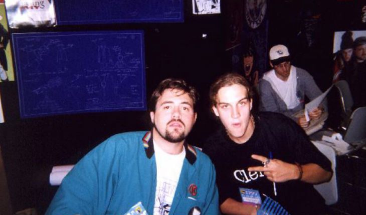 Jason Mewes and Kevin Smith in their youth