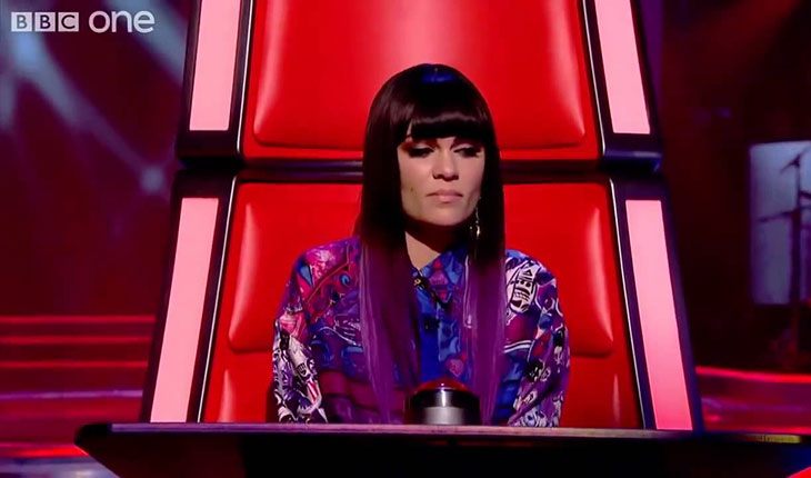 Jessie J was one of the coaches on the television show The Voice UK