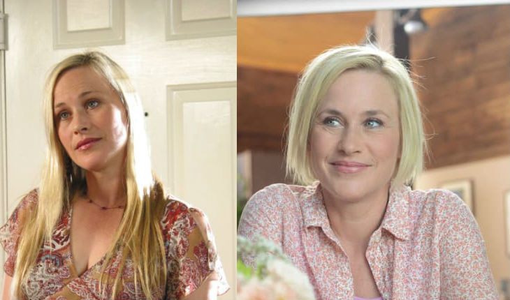 Patricia Arquette at the beginning and at the end of filming Boyhood