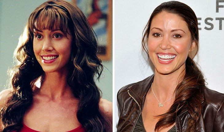 Shannon Elizabeth then and now