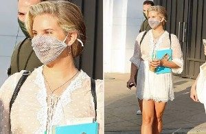 Lana Del Rey was criticized for wearing a mask