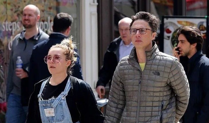 Florence Pugh meets Zach Braff