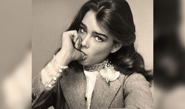 Brooke Shields at the beginning of her career