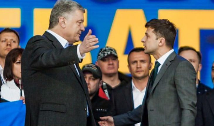 Debates of Poroshenko and Zelenskiy