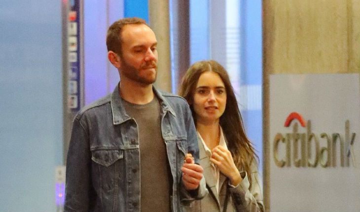 Lily Collins and her boyfriend Charlie McDowell