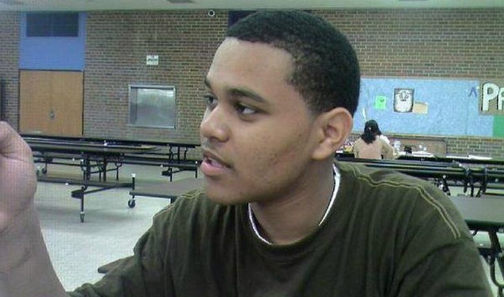 The Weeknd in his youth