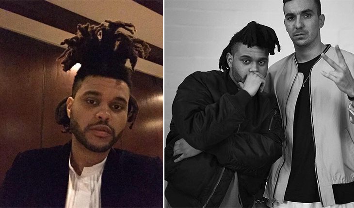 The Weeknd in the beginning of his career