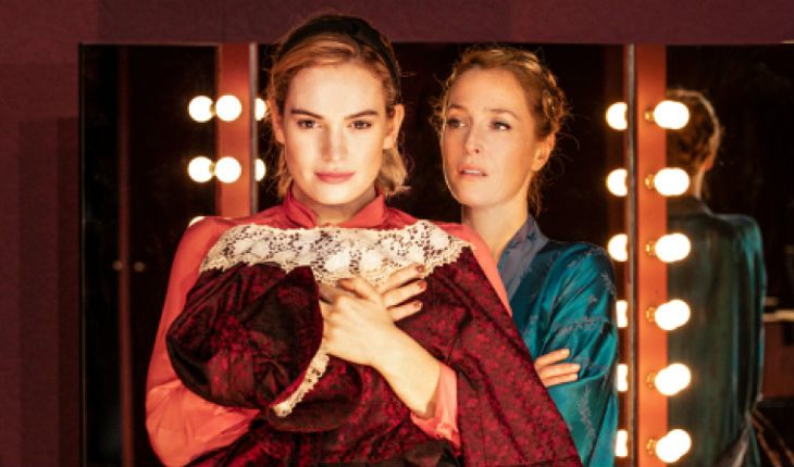 All About Eve: Lily James and Gillian Anderson