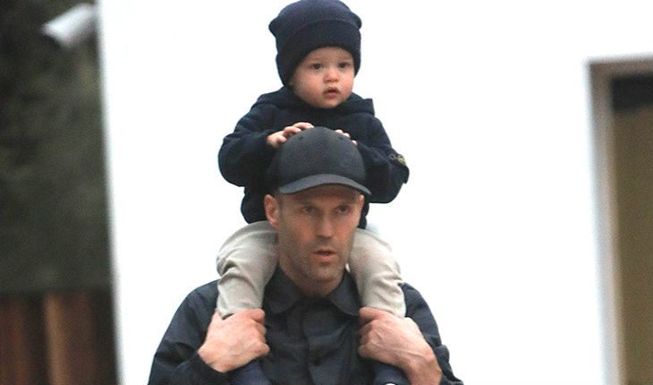 Jason Statham and his son Jack
