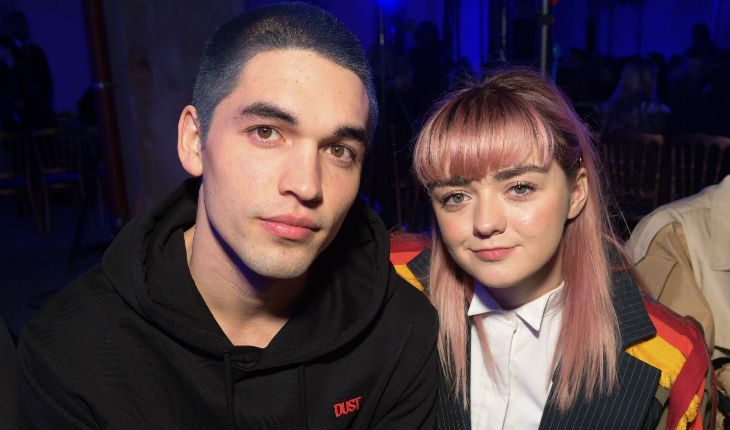 Maisie Williams and her boyfriend Reuben Selby