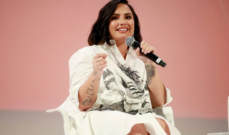 Demi Lovato in 2020