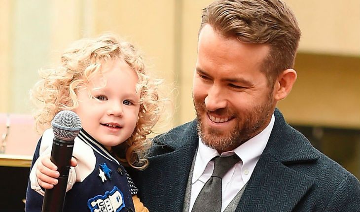 Ryan Reynolds and his eldest daughter