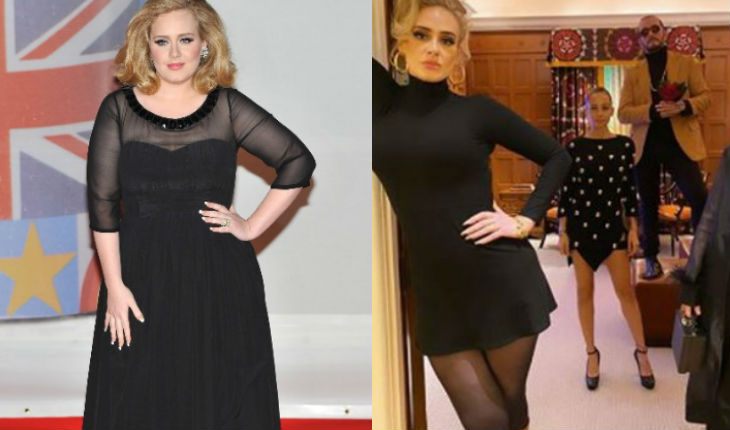 Adele after the weight loss