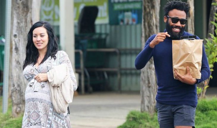 Donald Glover and his girlfriend Michelle Donald Glover and his girlfriend Michelle