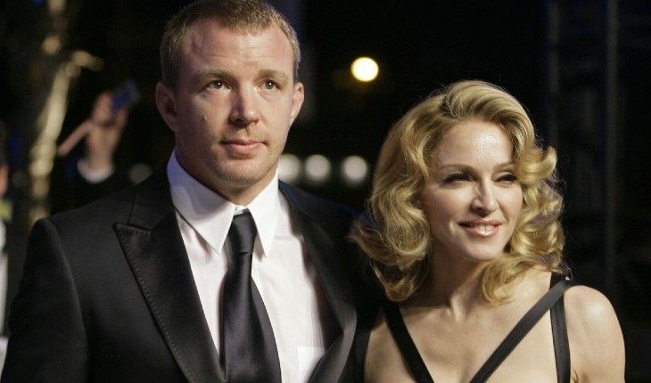Guy Ritchie with his ex-wife Madonna