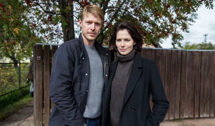  Nikita Yefremov and Yulia Snigir on the set of The Good Man