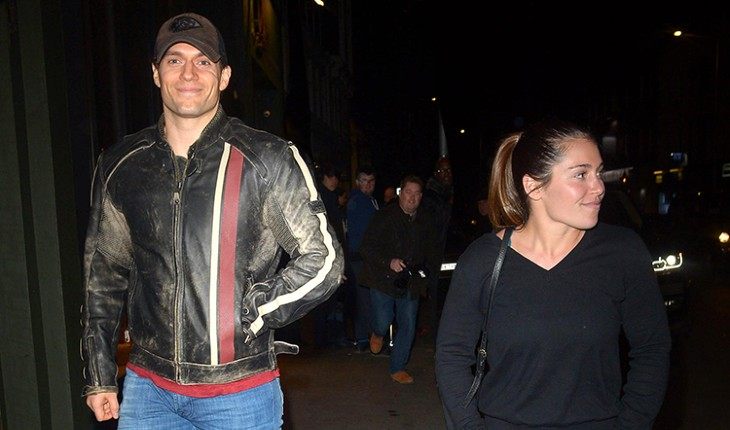 Cavill and his ex-girlfriend
