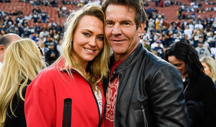 Dennis Quaid and Santa Auzina