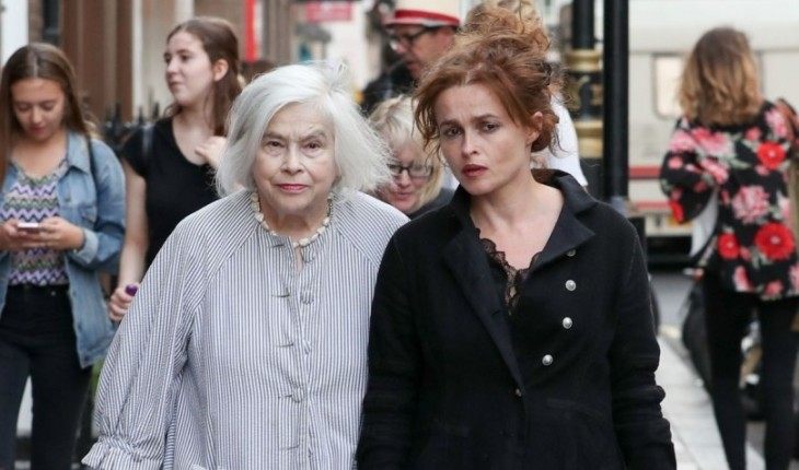 Helena Bonham Carter and her mother Elena