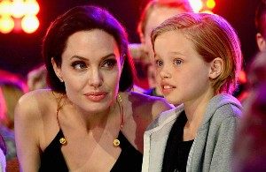 How did Angelina Jolie react to her daughter`s transgender transition?
