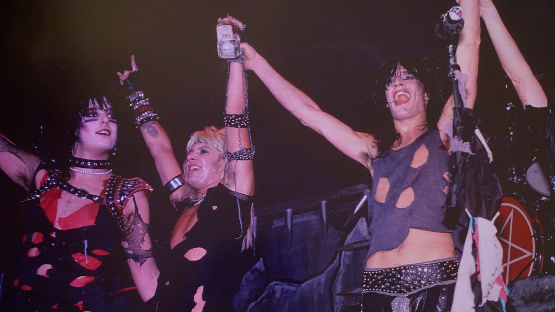 Mötley Crüe earned a reputation as drug addicts and brawlers
