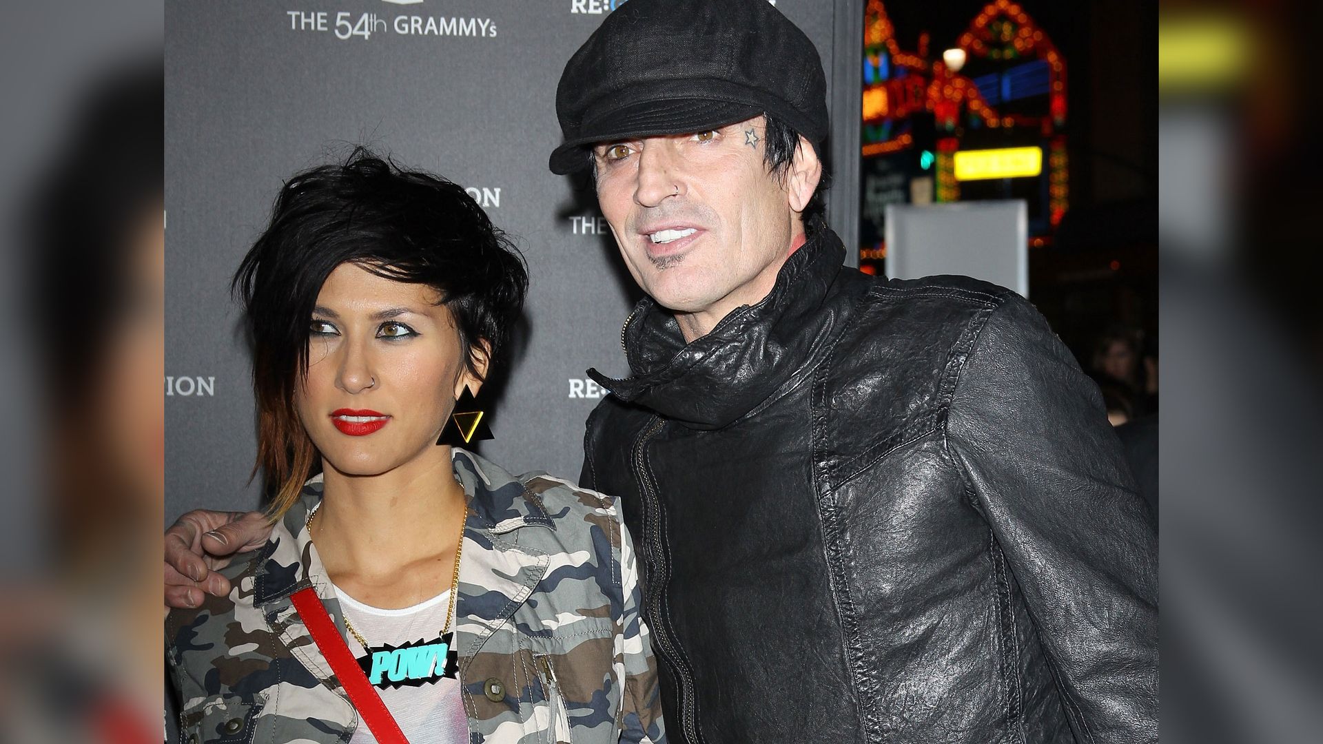 Tommy Lee and Sofia Toufa