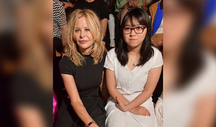 The actress adopted a girl from China
