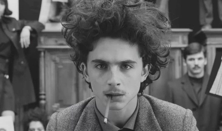 Timothy Chalamet starred in the new Wes Anderson film