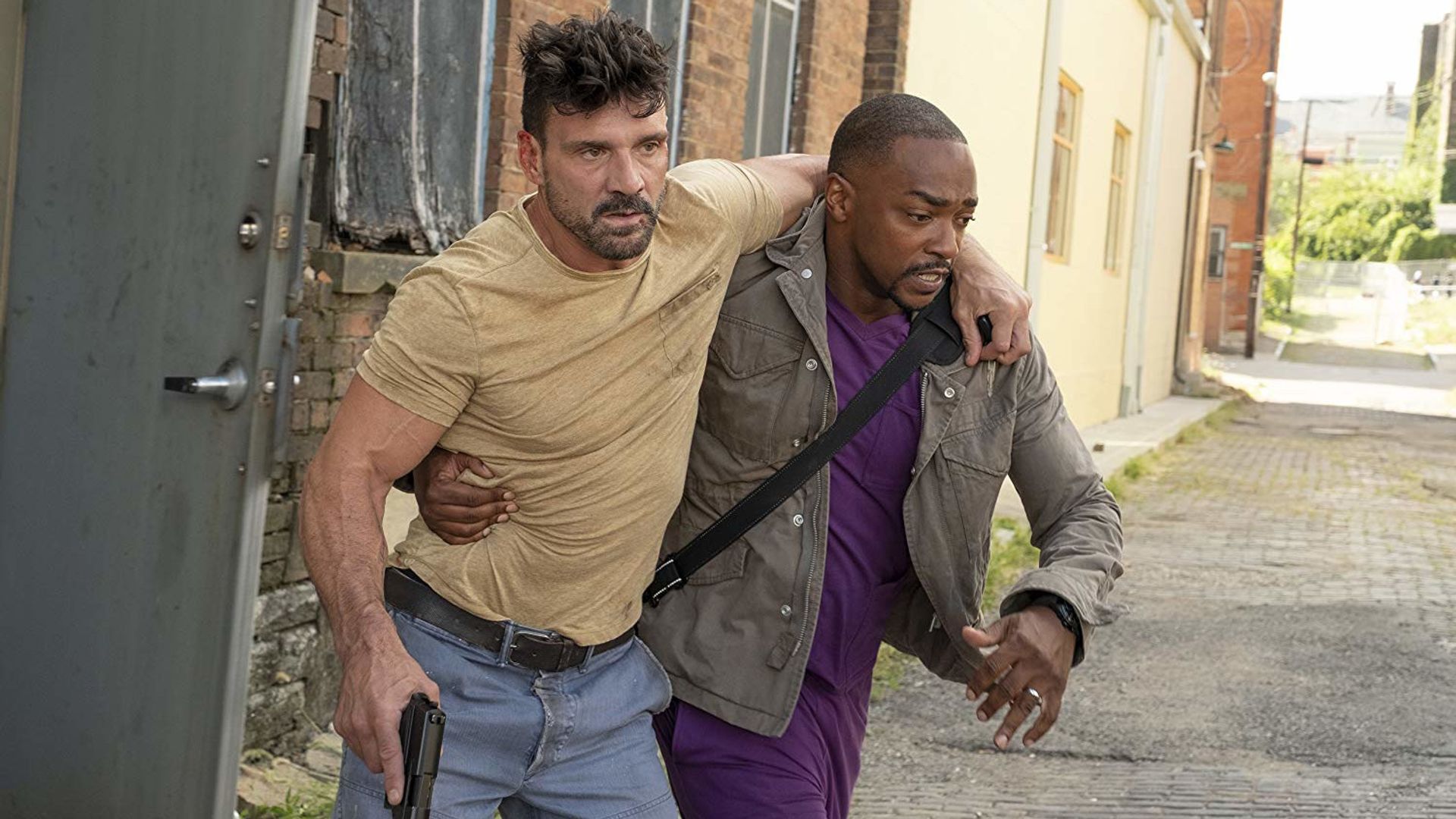 Frank Grillo in the movie “Point Blank”