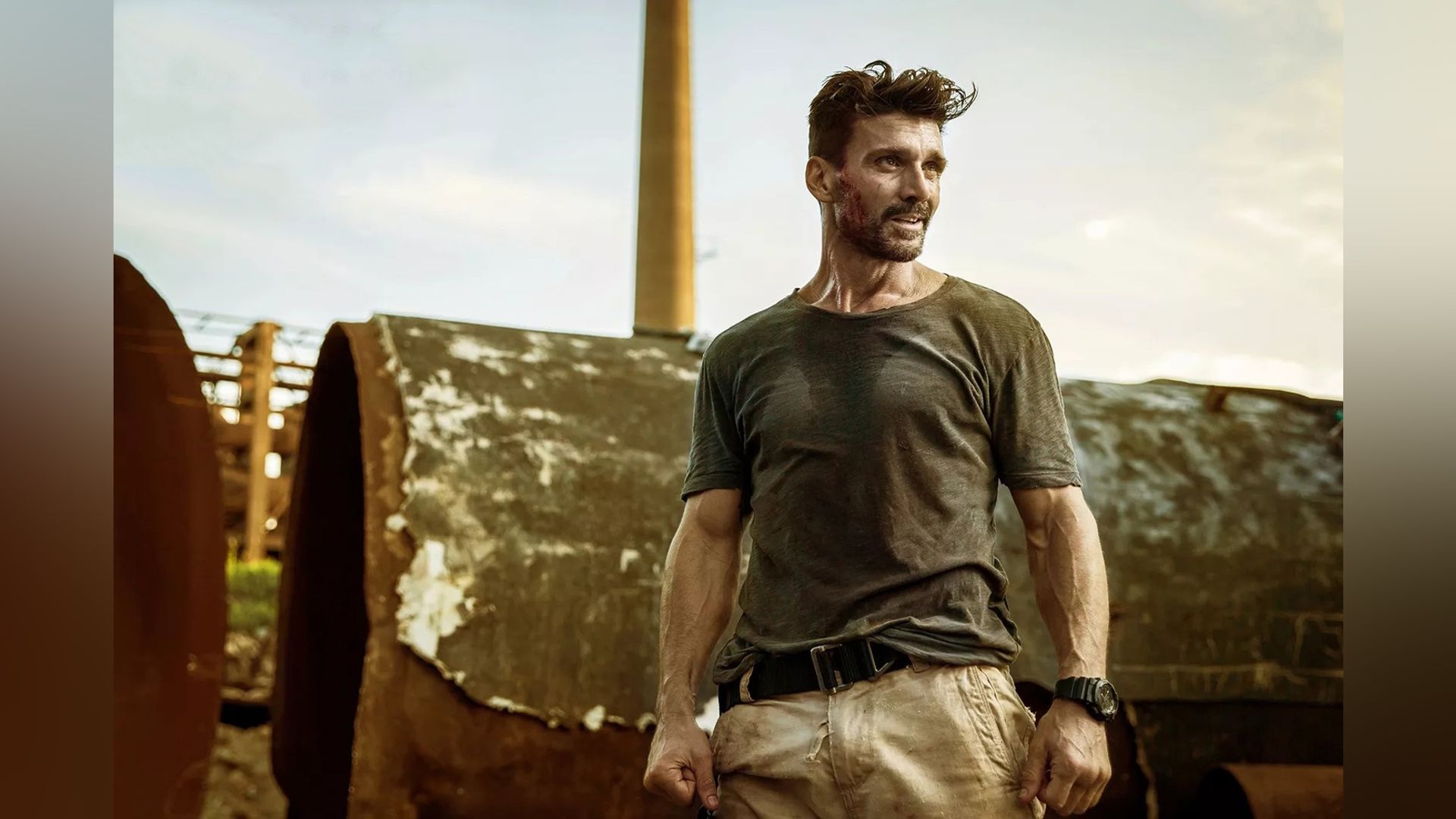 Frank Grillo in the movie “Wolf Warrior 2”