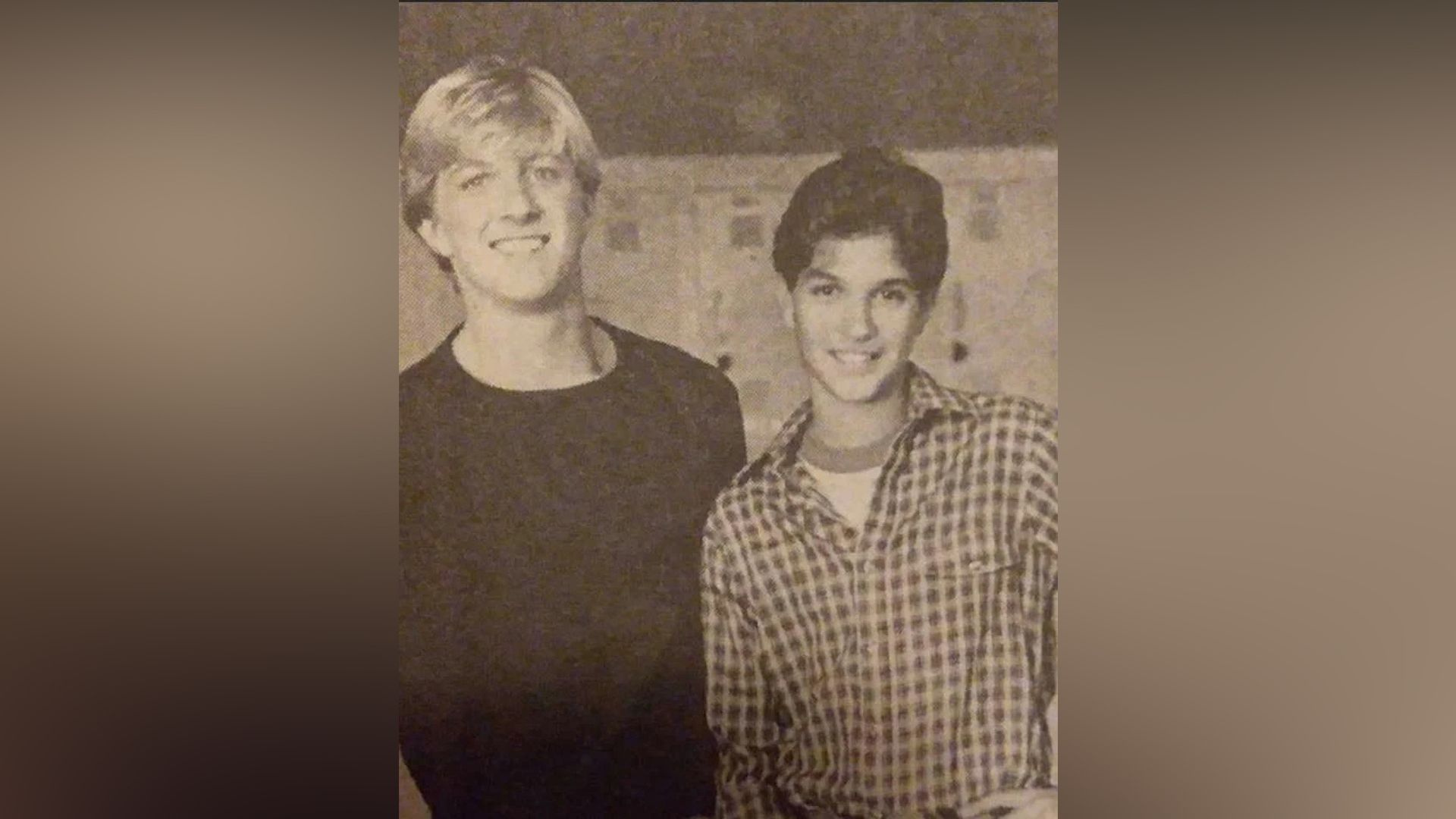 William Zabka and Ralph Maccio in their youth