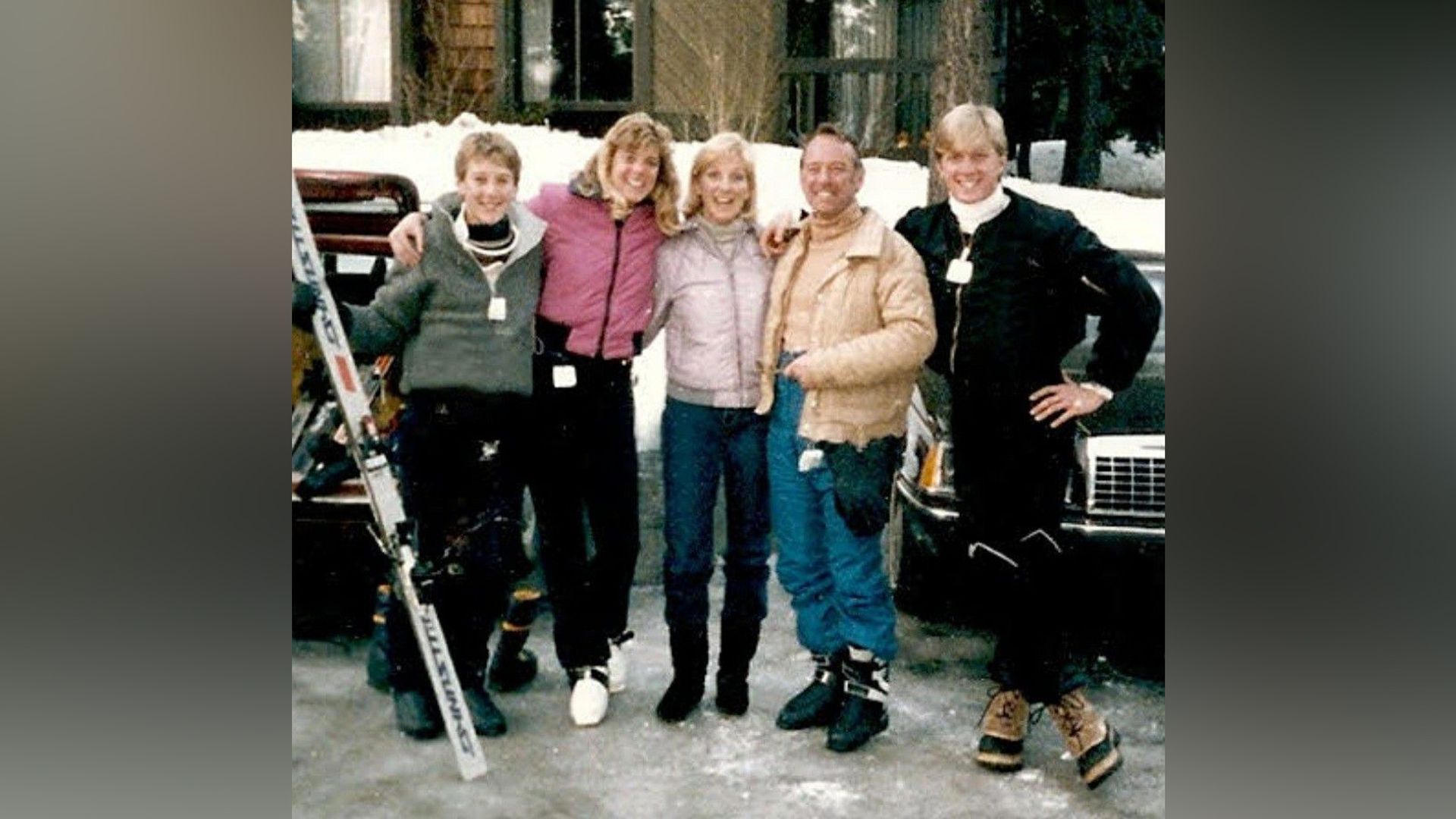 William Zabka with his family