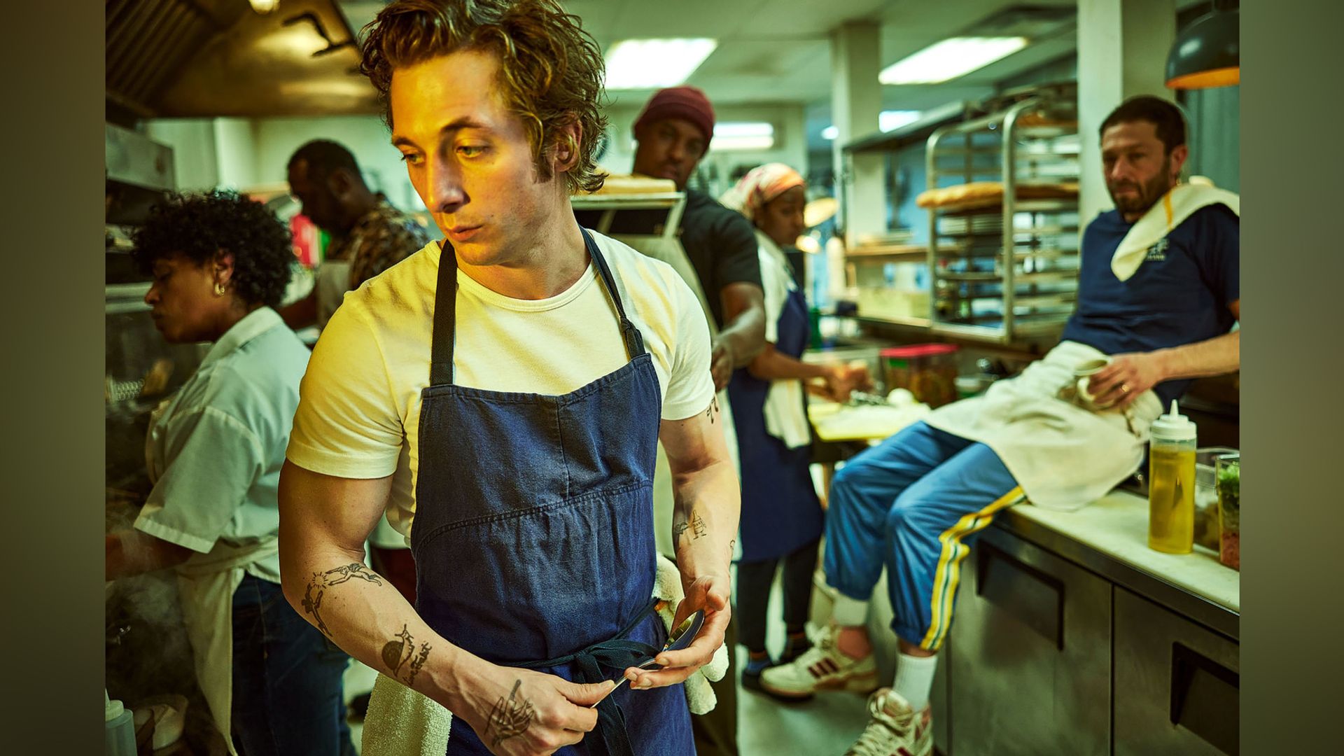 Jeremy Allen White in the mini-series The Bear