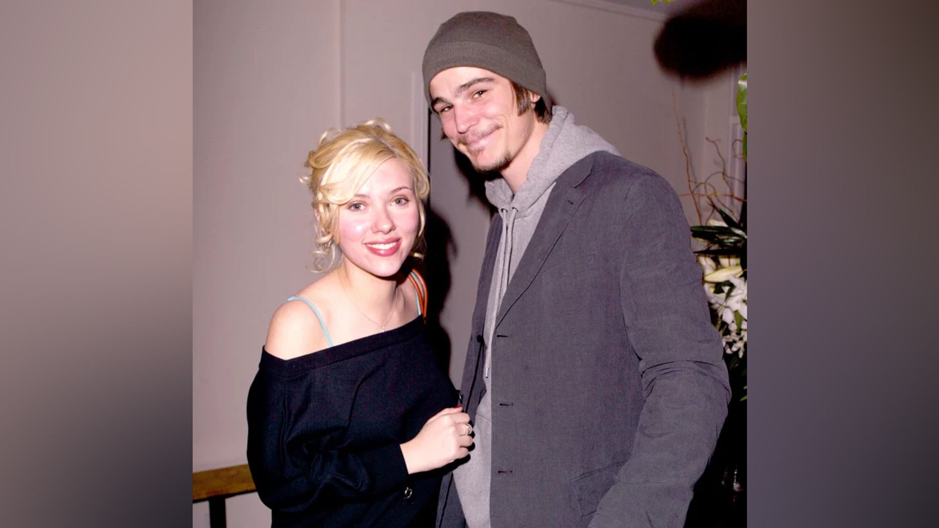 Josh Hartnett and Scarlett Johansson