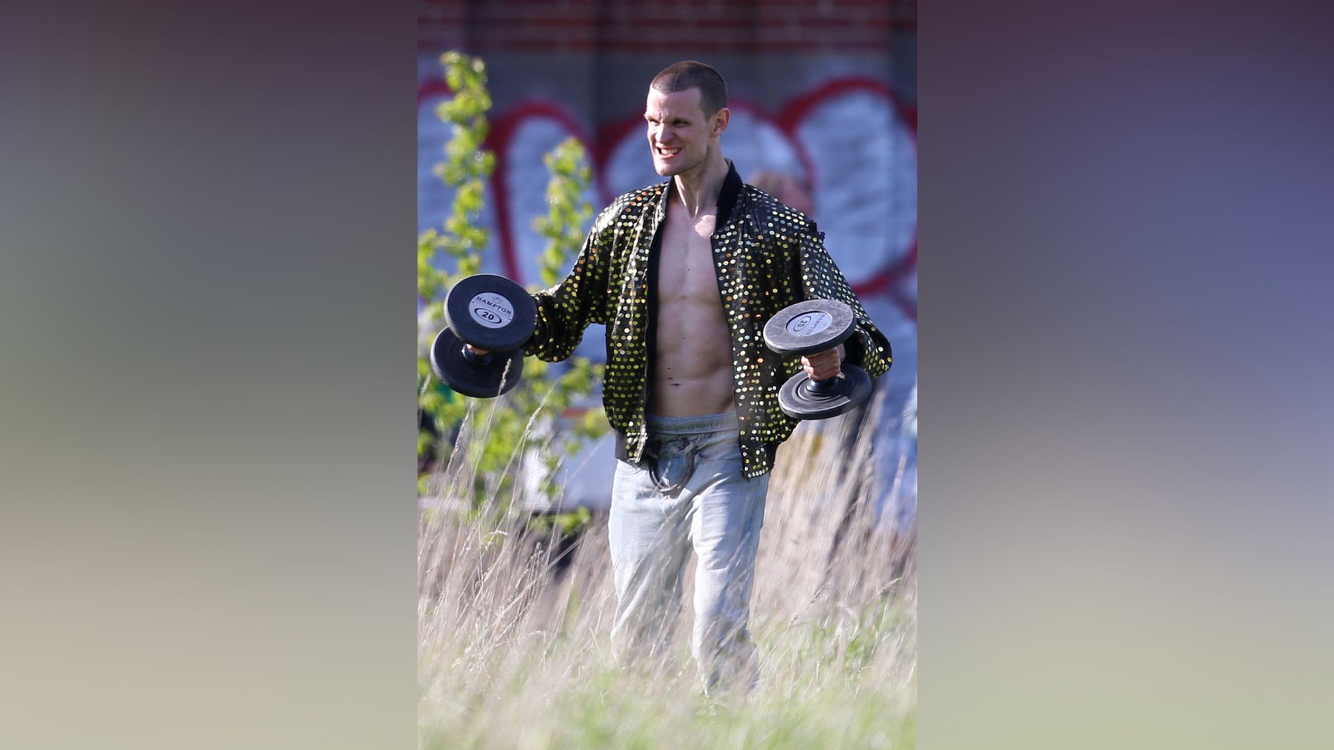 Matt Smith in the film Lost River