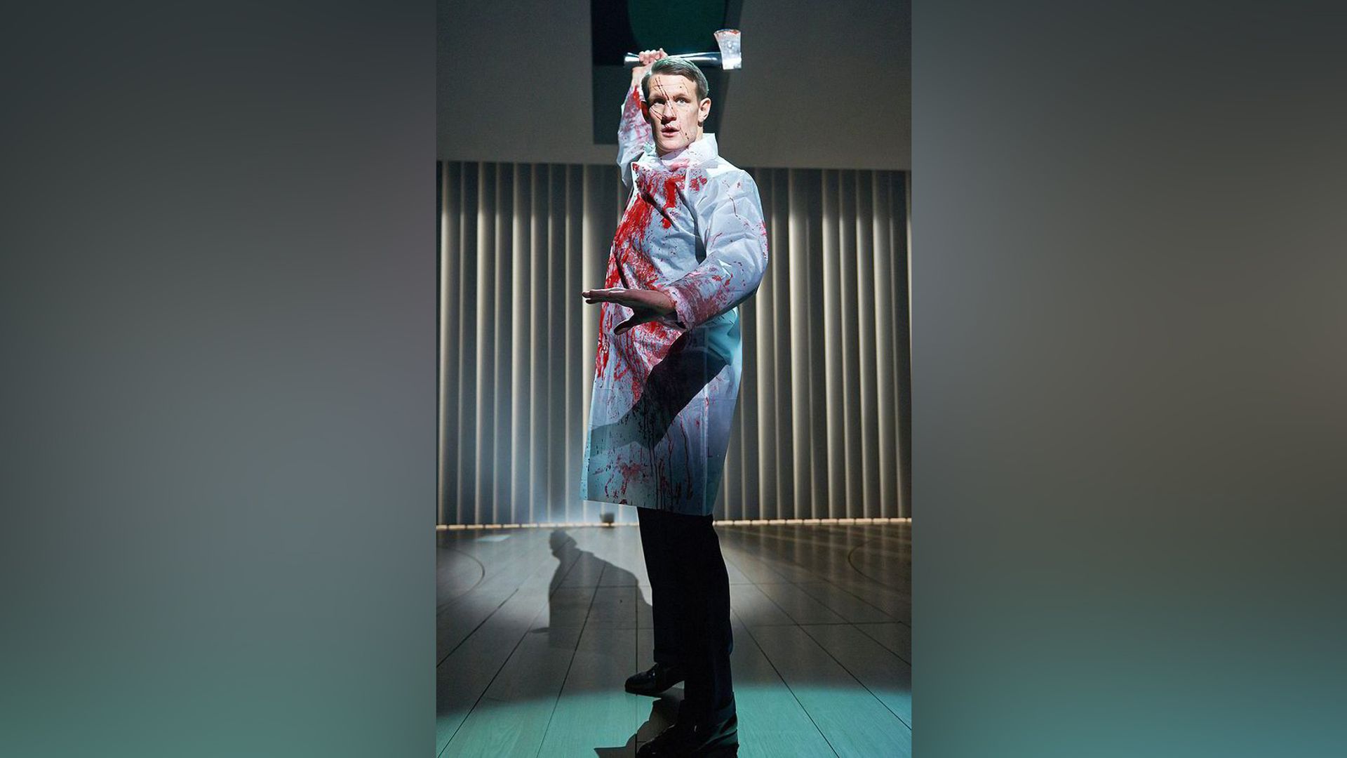 Matt Smith in the play American Psycho