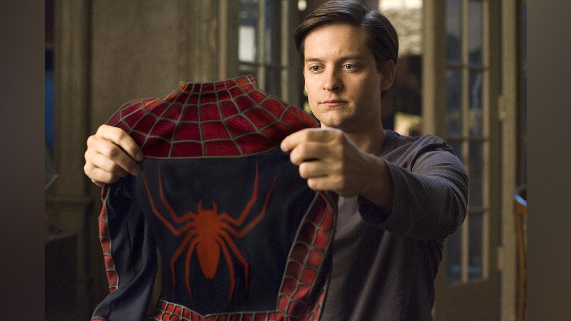 Tobey Maguire in the movie «Spider-Man 3»