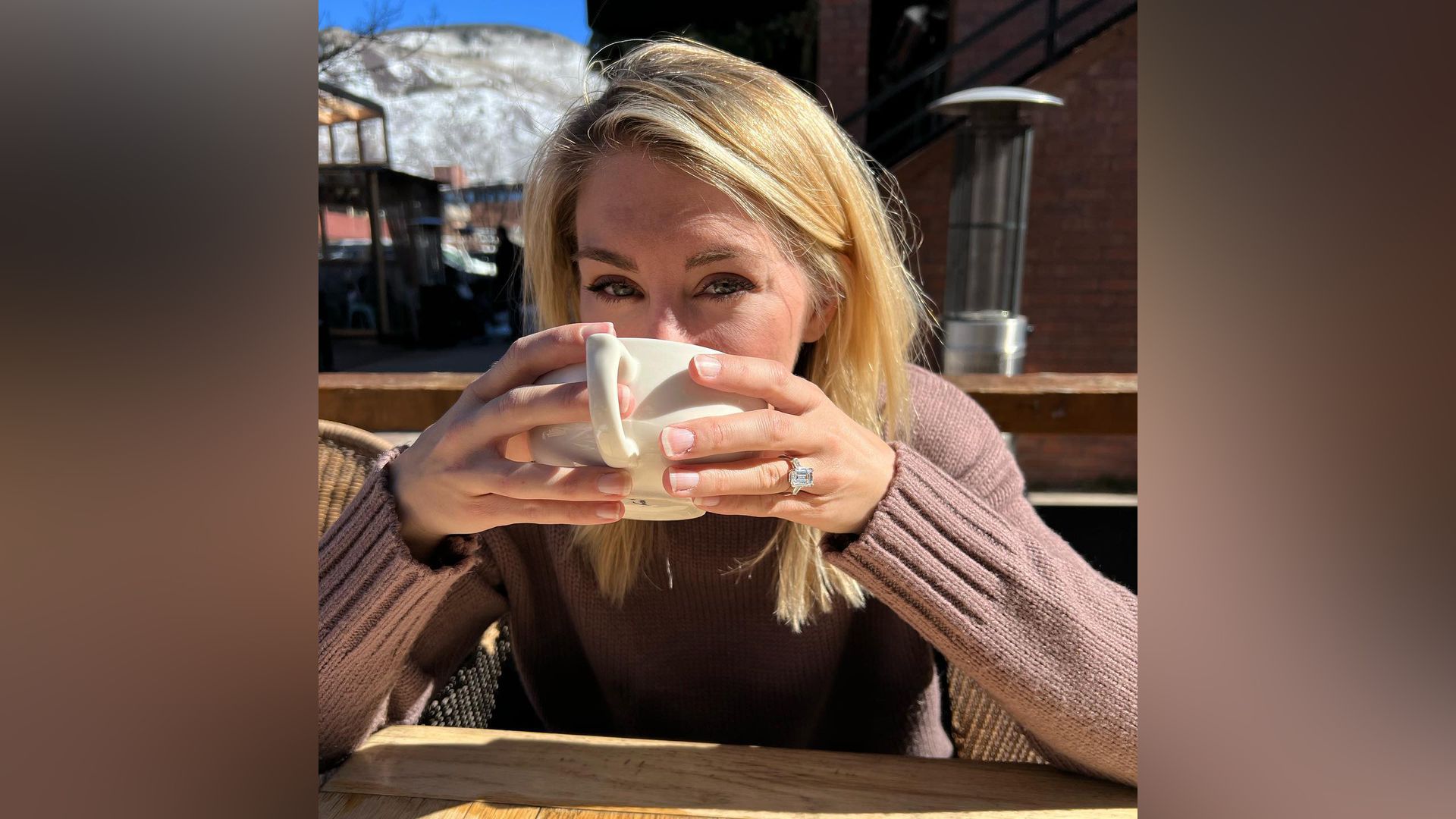 Jennifer Holland with ring