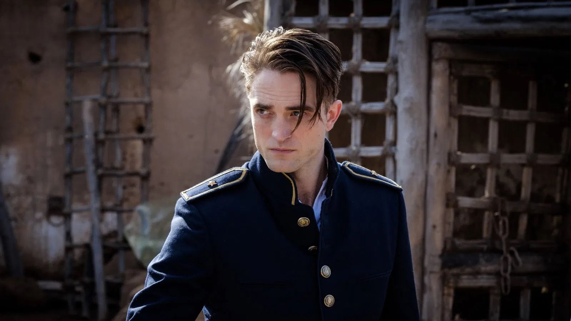 Robert Pattinson on ‘Waiting for the Barbarians’ set