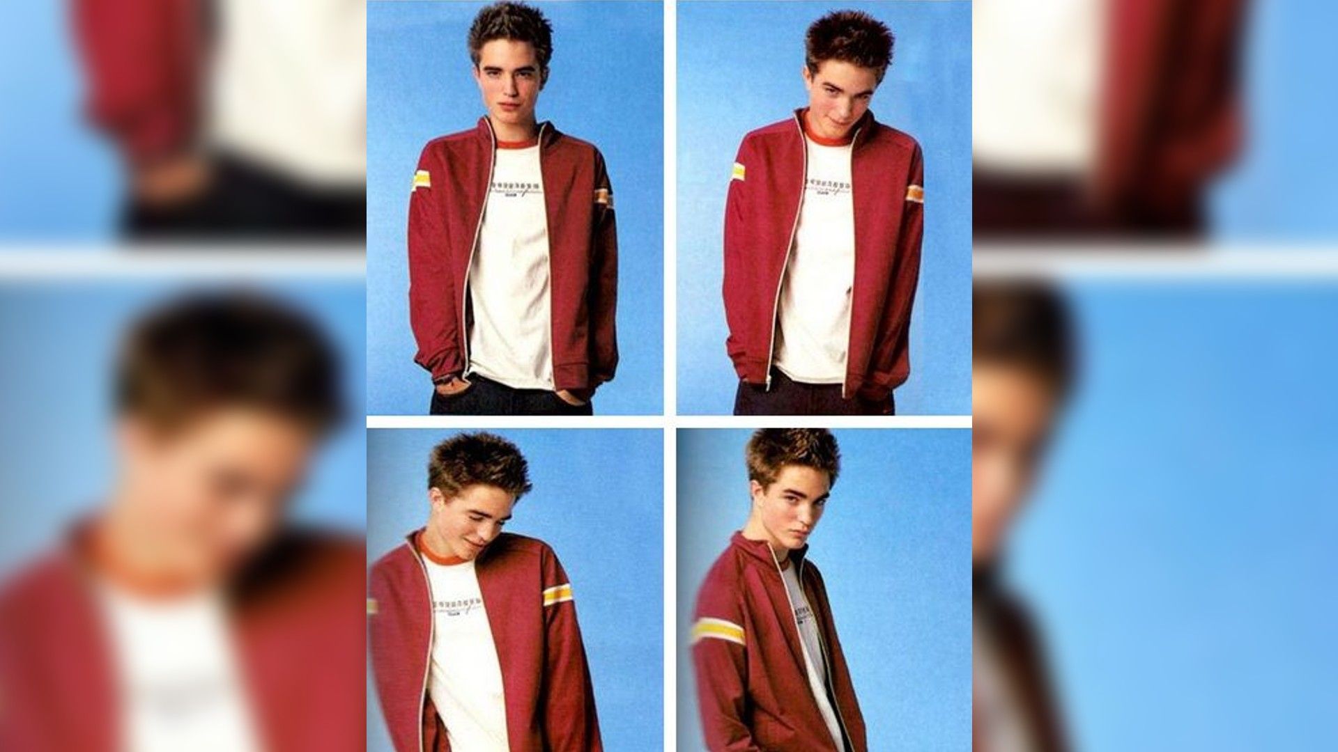 The young Robert Pattinson