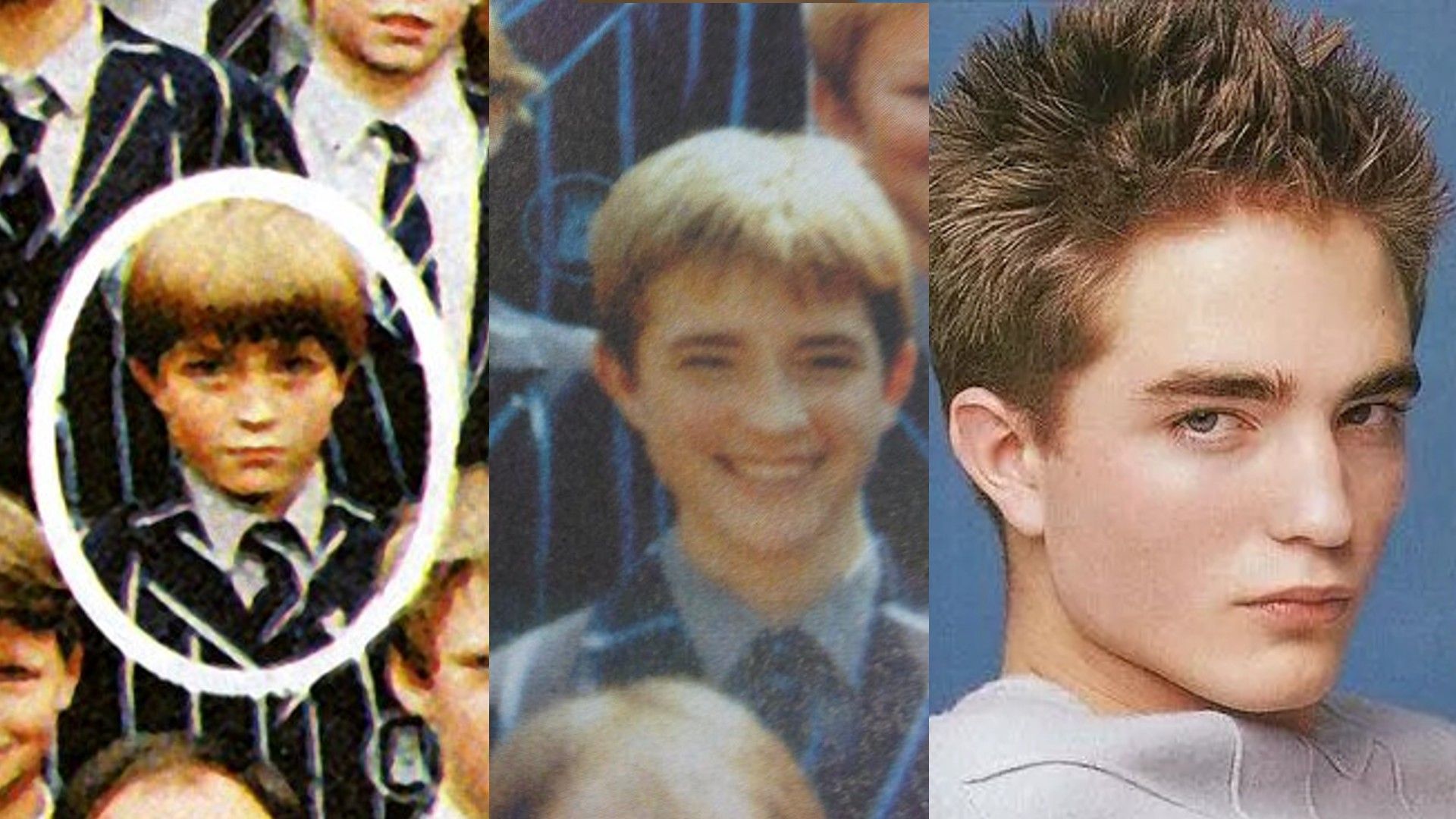 Transformation of young Robert Pattinson