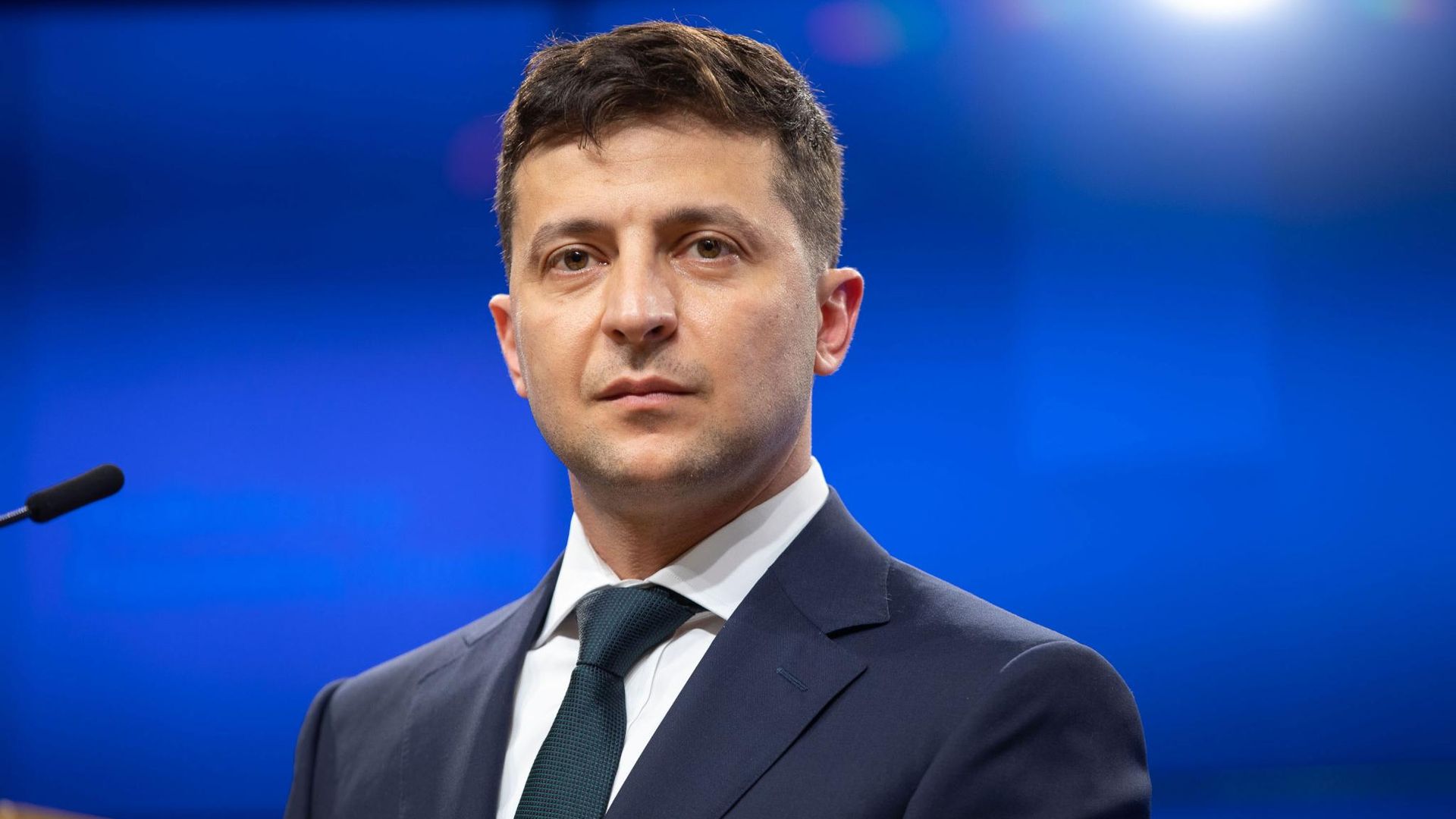 Volodymyr Zelenskiy, the Ukrainian president