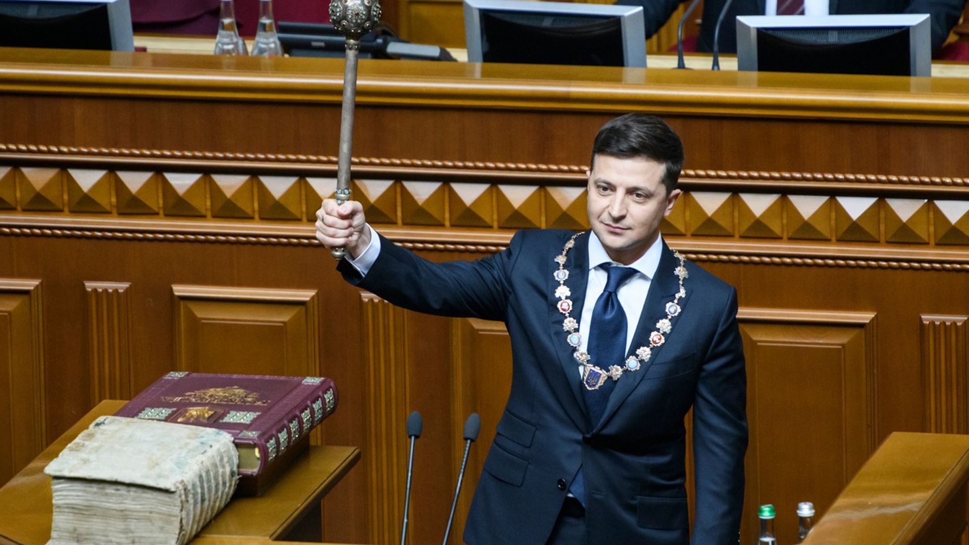 Zelenskiy`s inauguration