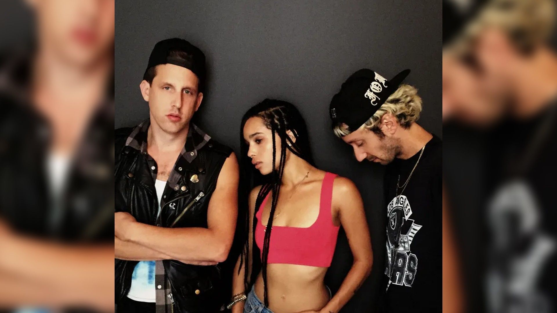 Zoë Kravitz and Lolawolf band